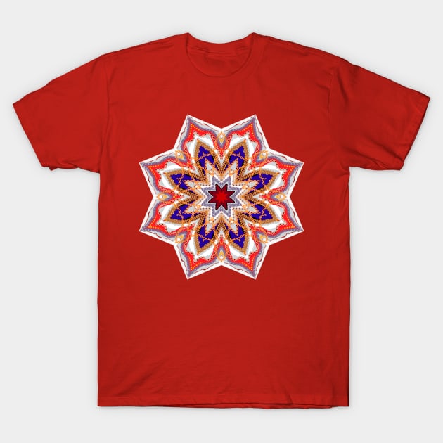 Eastern mandala T-Shirt by Artist Natalja Cernecka